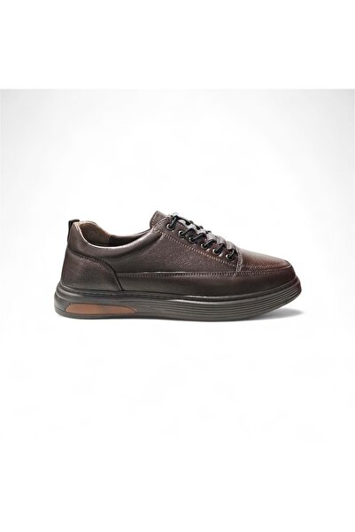 M.P. Men's Leather Casual Shoes K5209 - Brown - 40