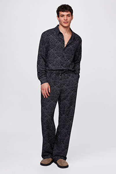 Dear Deer Jacquard Shirt & Pants Set