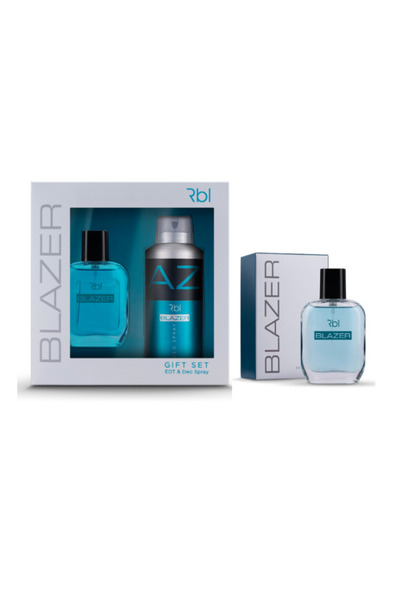 Rebul RBL Blazer EDT 100 ML (50+50) + 150 ML Deodorant Erkek Parfüm Seti