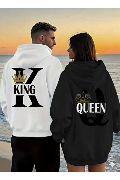 Framgan مجموعة كينج كوين بي مطبوع المكونة من قطعتين للنساء/الرجال