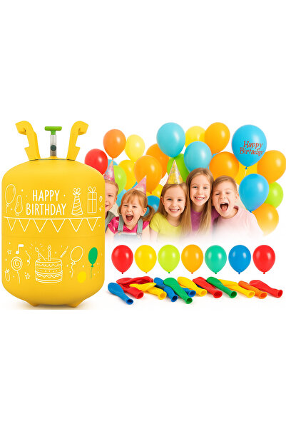 ideal STORE IdealStore Ballon Time 0.20 m3 helium cylinder set for balloons w...