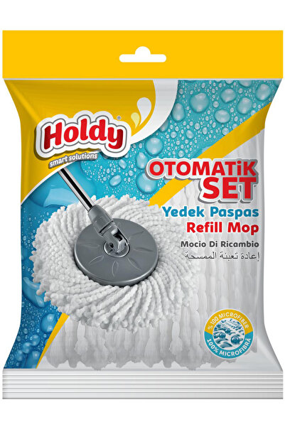 Holdy Otomatik Set Yedek Mop – Mikrofiber Yedek Temizlik Bezi