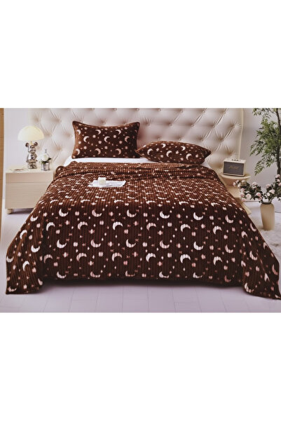 FIONNA.RO Cocolino Bed Sheet 200x230cm + 2 Pillowcases Embossed Pattern with ...