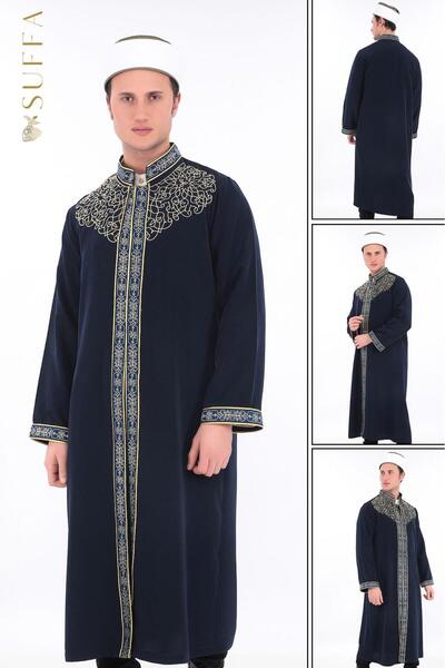 Suffa ПРЕСТИЖНА СЕРІЯ СПЕЦІАЛЬНА ВИШИВАНА БОРДЮРНА ІМАМСЬКА МАНТІЯ