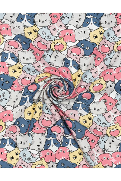 podyum baskı ΑΔΙΑΒΡΟΧΟ Αδιάβροχο Σορτς με υφασμάτινη εφαρμογή γατούλας Ψηφιακ...