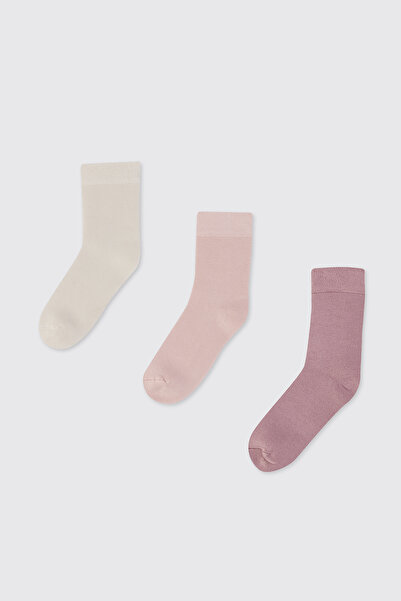 Panço Kız Çocuk 3'lü Soket Çorap Seti