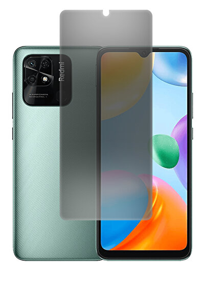 Phonextra واقي شاشة Redmi 10C غير لامع للخصوصية، مرن وغير قابل للكسر