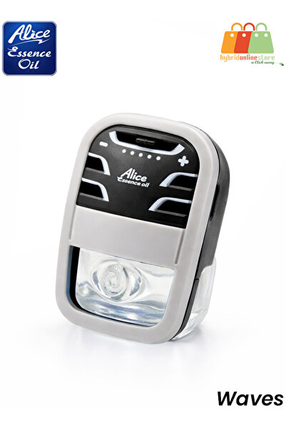 Alice Car Air Vent Freshener Waves Scent Clip On Adjustable Intensity Long La...