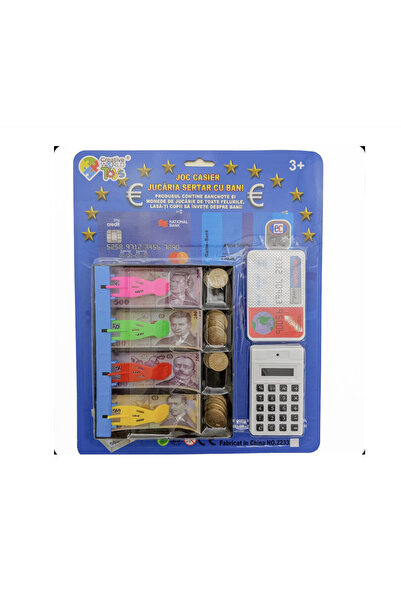 trendyhome Joc cu bani pentru copii, casier, educatie financiara, card bancar...
