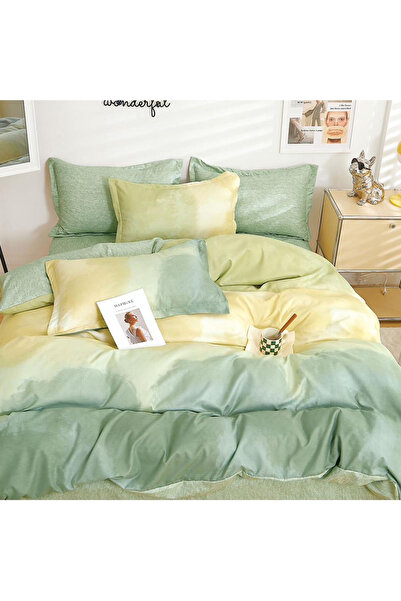 OEM Lenjerie de pat cu elastic 180x200 pentru pat dublu 2 persoane Dreamelle,...