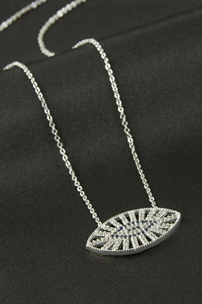 Marsilyan Eye Zircon Stone Necklace Ilkel-Bjt940