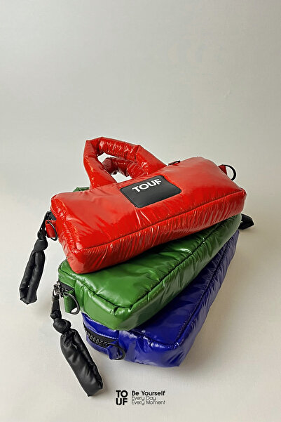 ToufBag TOUF Spark Parlak Su Geçirmez Mini Çanta – Çıkarılabilir Askılı