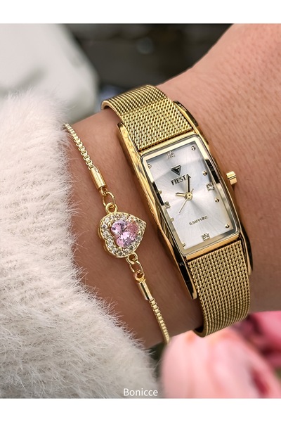 Fiesta In Stylish Package,Valentine's Day Wedding Engagement, Steel Mesh Band...