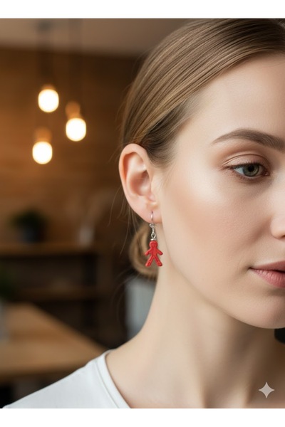 HERBALACCESSORY Sallantılı Küpe