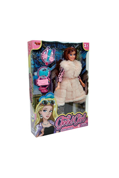 Genel Markalar Mey İthalat® WG-66768 Aksesuralı Kürklü Bebek 29 cm - Vardem O...