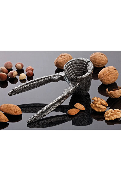 Marsilyan Easy Walnut and Hazelnut Cracking Fun - Aluminum Casting Spring Loa...