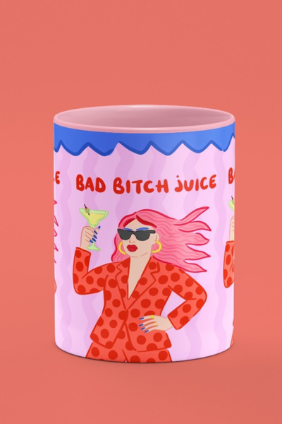 Hello Melody Design "Bad Juice" Mug from the Mug Series - Original Design Dig...