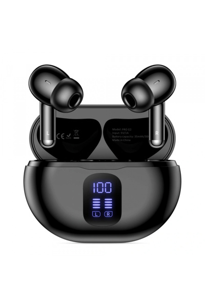 Tech-Protect Handsfree Bluetooth Ultraboost Pro G2, TWS, Negru