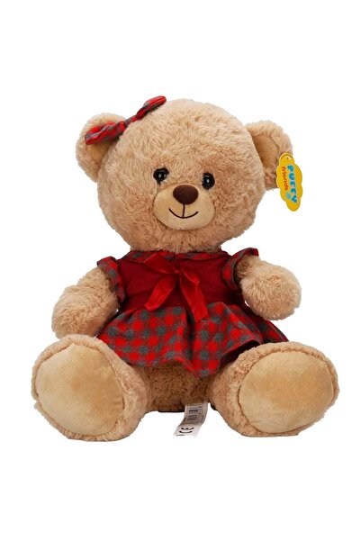 TRUST STORE Kıyafetli Peluş Ayı 32 cm Elbiseli Sevimli Peluş Oyuncak Yumuşak ...