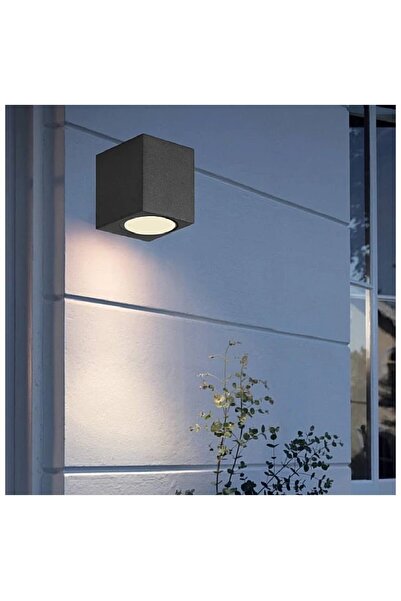 Hummer Wall light, black color, GU10 bulb type