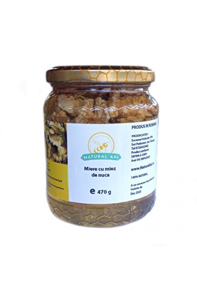 OEM Honey with walnut kernel 470g