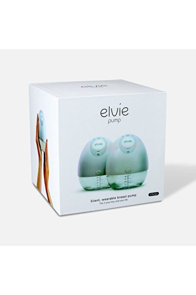 Elvie Breast Pump - Double, Wearable Breast Pump with App - The Smallest, Qui...