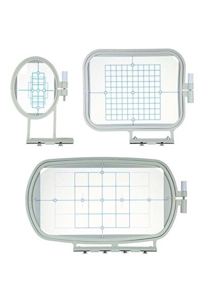 Generic 3-Piece Embroidery Hoop Frame Set Green