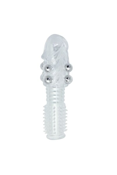 Erotica Pachet promo: Prezervativ Refolosibil cu Bile, Stimulator, 1 buc + Se...