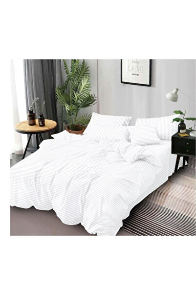 ANATOLIATEKSTILE Damask Bed Linen 6 Pieces, Premium Set, Large Sheet, Pillowc...