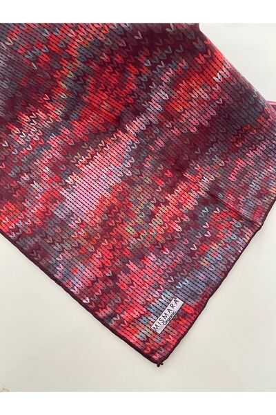 mismara Örük Pattern Organic Scarf