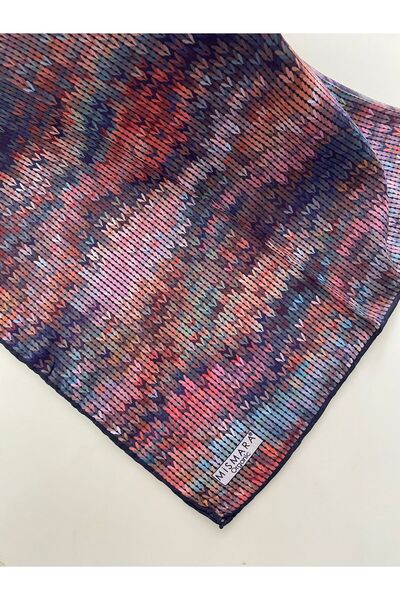 mismara Örük Pattern Organic Scarf