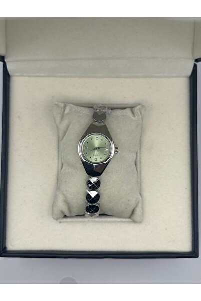 QUARTZ Round Case Minimal Vintage Retro Women's Wristwatch in Gift Box
