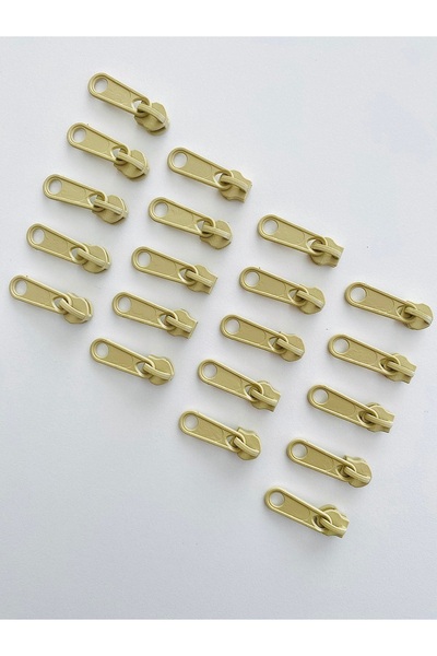 seyranat 20 кремави пластмасови, съвместими с метров цип, T5 Classic Quality ...