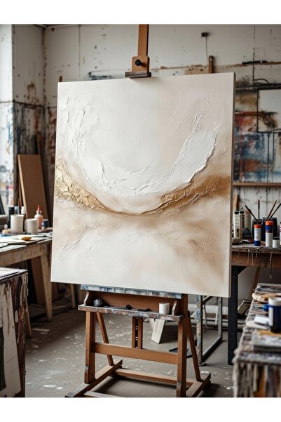 Nurşahın Resimleri El Yapımı Naturel Dekoratif Kanvas Tablo