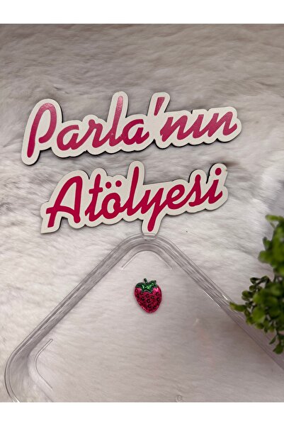 SOFT 0-3 yaş az saçlı ve saçsız bebek tokası Koyu Pembe Çilek