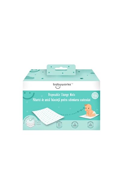 Baby Works disposable diaper changing mat x10