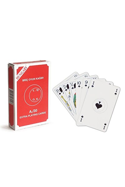 Star Oyun Hungary Ay-30 Playing Cards Opaque 270Gr Maximum Durability