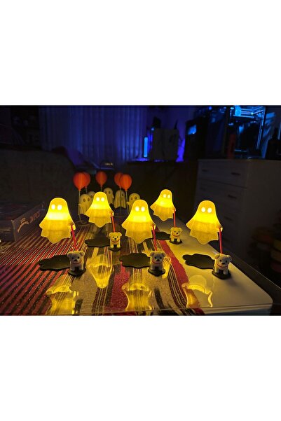 Butik Sevimli Köpekli Hayalet Gece Lambası