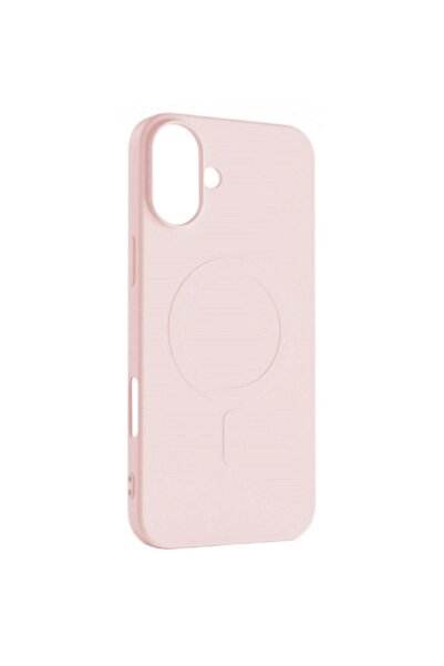 OEM Liquid Silicone MagSafe Case for iPhone 16 - Pink