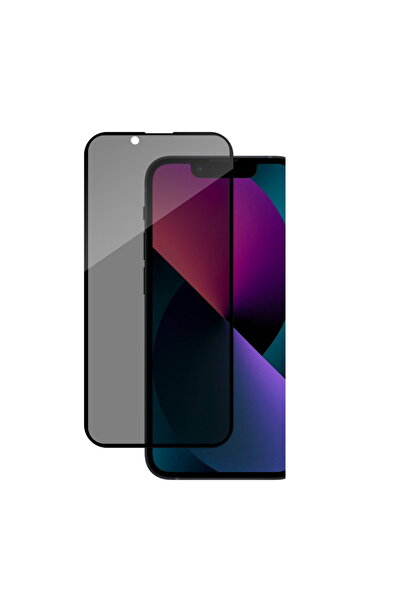 WOZINSKY Privacy Tempered Glass Screen Protector for iPhone 13 Pro Max - Black