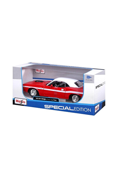 TP Mey Import ®   31263 1970 Dodge Challenger Rt Coupe 1:24 Model Car -Necotoys