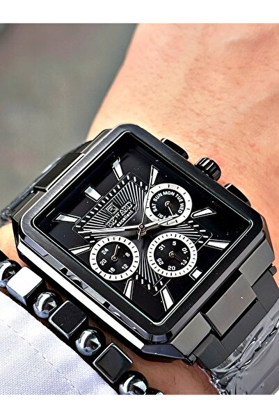 Reward Siyah Renk Orjinal Fonksiyonlar Aktif Çelik Kordon Orjinal Erkek Kol S...