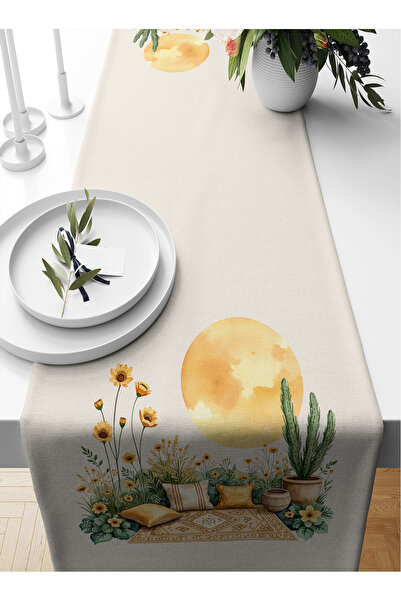 Bertille Home Seria Ramadan 140x40 cm Runner imprimat digital (din Rama)