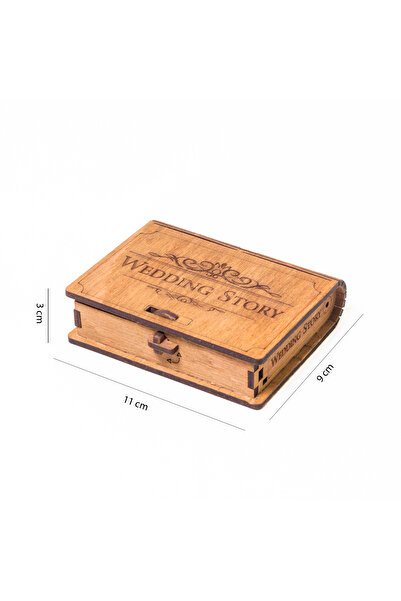 Amco Wedding Story USB wedding box 11 x 9 x 3 cm