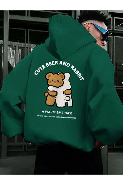 ALEYZA MODA Unisex Bărbați/Femei Colorat Special cu imprimeu Bumbac supradime...