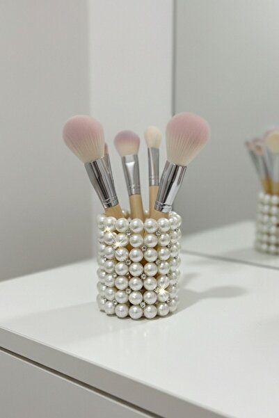 BagsMadame Βάση για στυλό γραφείου με λεπτομέρειες από μαργαριτάρι και πέτρα,...