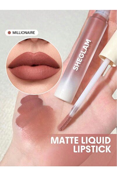 SHEGLAM Matte Allure Liquid Lipstick-Matte Allure Kadifemsi Mat Likit Ruj