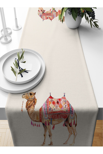 Bertille Home Ramadan Series 140x40 Cm Digital Printed Runner (Ramadan)