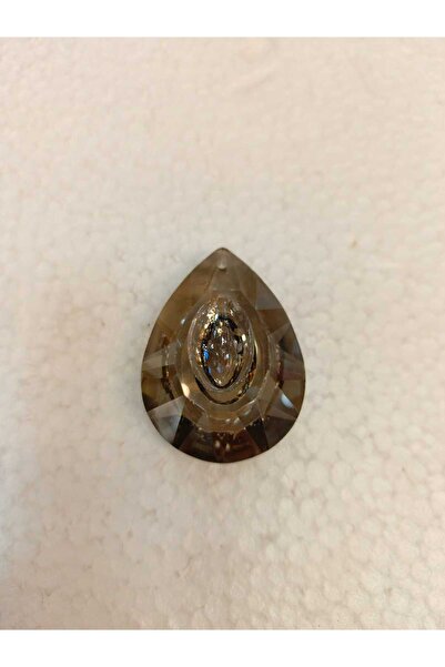 ADA AVİZE Ada Gaynise Füme Rengi Avize Taşı(BOY 5 CM-ENİ 3,5 CM)