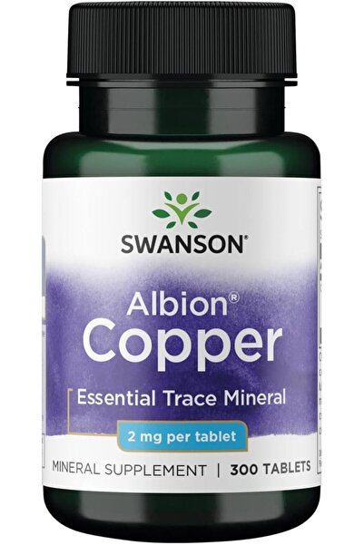 SWANSON Copper Mineral Supplement - 2 mg (Copper Chelate) - Antioxidant, Immu...
